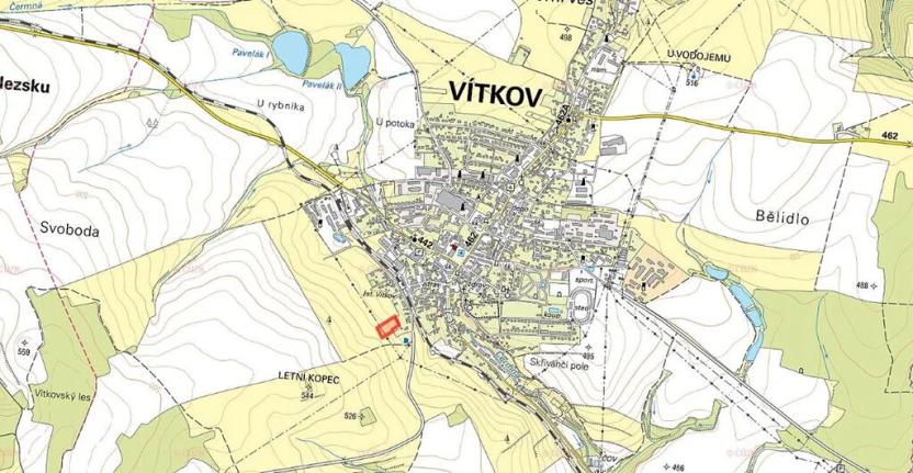 Prodej pozemku pro bydlení, Vítkov, 7340 m2