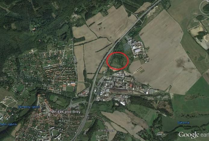 Prodej komerčního pozemku, Mníšek pod Brdy, 10849 m2