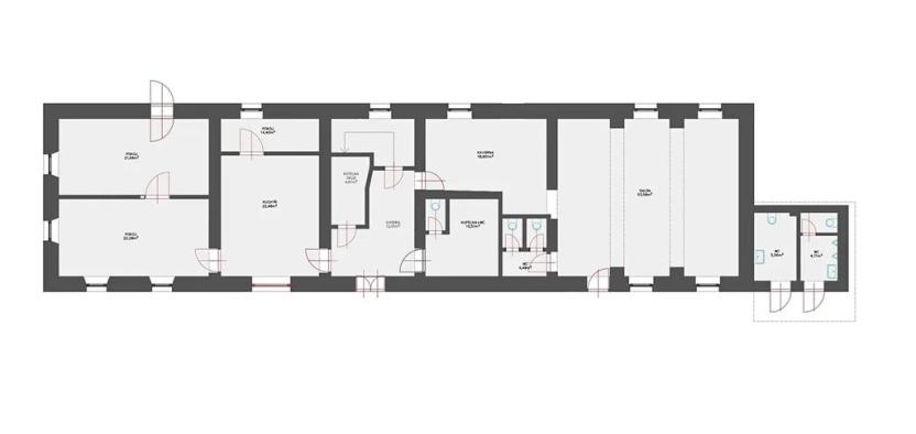 Prodej chalupy, Kokořín, 375 m2