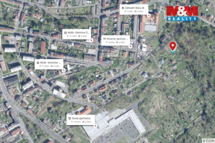 Prodej zahrady, Aš, 296 m2