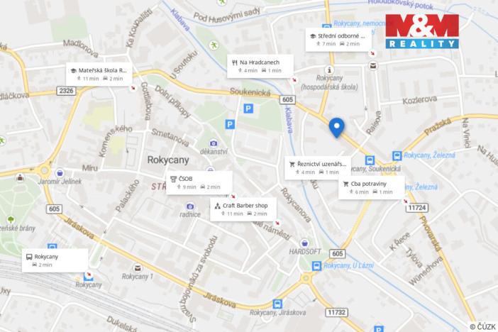 Prodej bytu 2+1, Rokycany - Nové Město, Soukenická, 62 m2