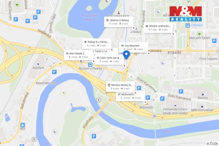 Pronájem bytu 2+1, Karlovy Vary, Na Rolavě, 59 m2