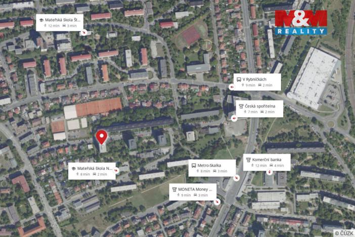 Prodej bytu 3+1, Praha - Strašnice, Pod strání, 65 m2