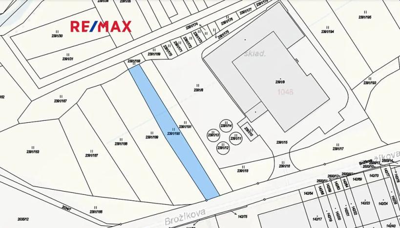 Prodej komerčního pozemku, Třemošná, 883 m2