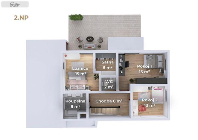 Prodej rodinného domu, Bory - Horní Bory, 146 m2