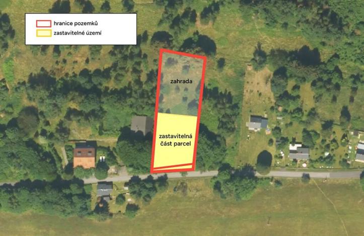 Prodej pozemku pro bydlení, Mikulášovice, 2981 m2