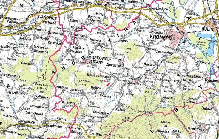 Prodej sadu/vinice, Troubky-Zdislavice, 6725 m2