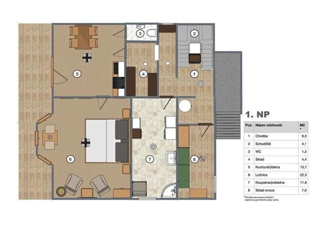 Prodej rodinného domu, Praha - Strašnice, Břežanská, 215 m2