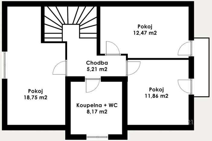 Prodej rodinného domu, Jílové, Jasmínová, 118 m2