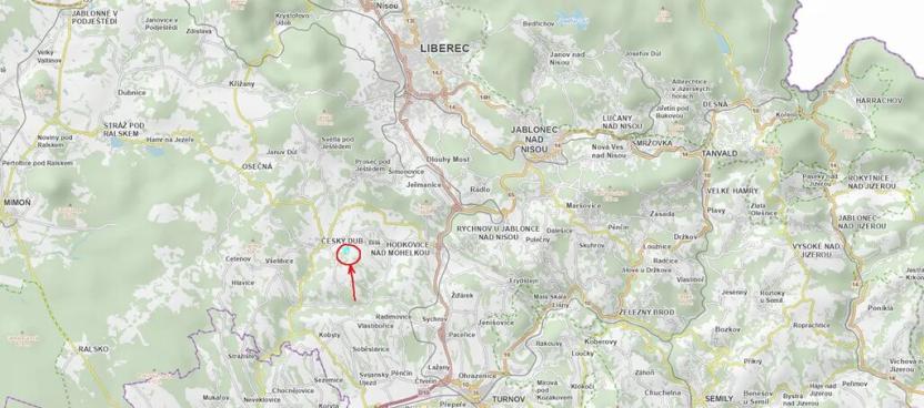 Prodej pozemku, Český Dub, 19364 m2