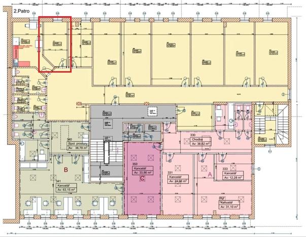 Pronájem kanceláře, Sedliště, 12 m2