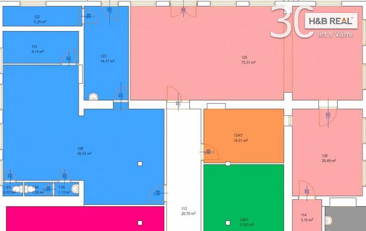 Pronájem obchodního prostoru, Hranice, 195 m2