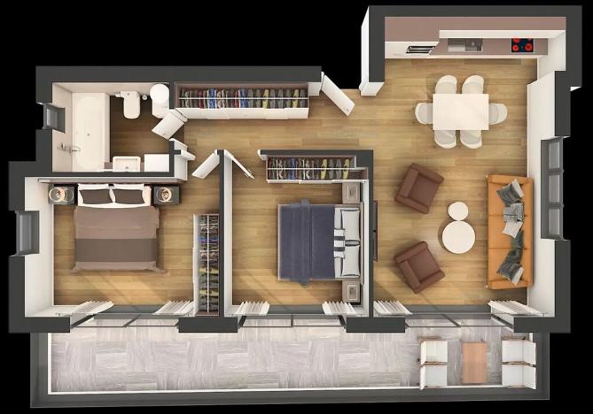 Prodej bytu 3+kk, Pag, Chorvatsko, 60 m2