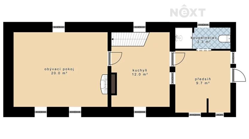 Prodej rodinného domu, Nové Hrady, 93 m2