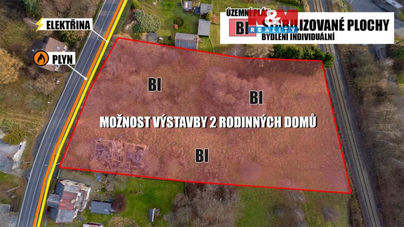 Prodej pozemku pro bydlení, Rumburk - Rumburk 3-Dolní Křečany, 5299 m2