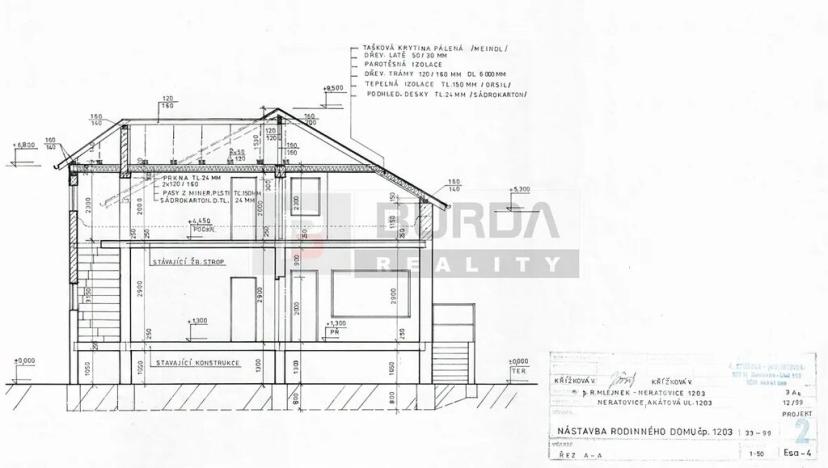 Prodej rodinného domu, Neratovice, 185 m2