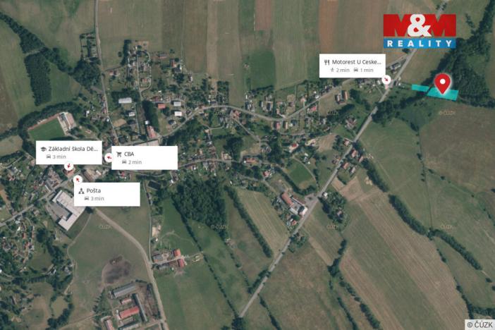 Prodej louky, Dětřichov, 4178 m2