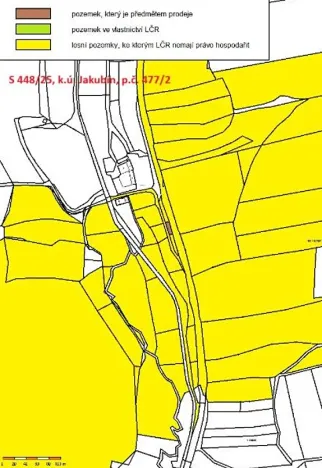 Prodej lesa, Častrov, 144 m2