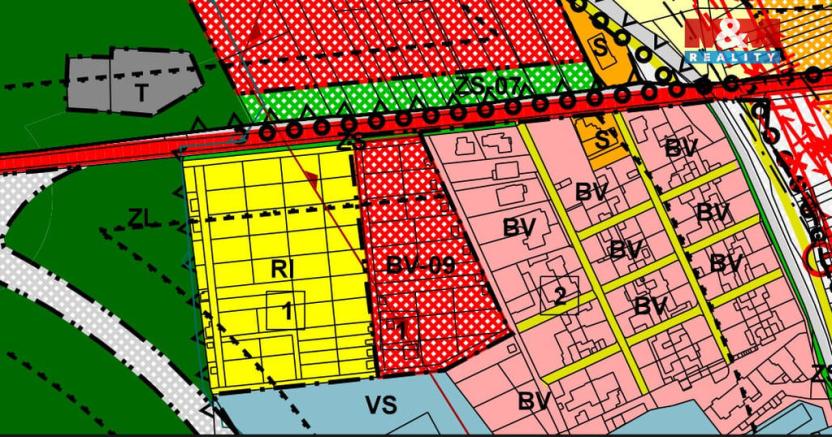Prodej pozemku pro bydlení, Břeclav - Poštorná, 962 m2