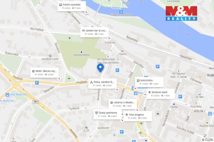 Pronájem bytu 2+kk, Kolín - Kolín II, Kmochova, 62 m2