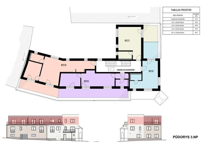 Prodej bytu 1+kk, Ivančice, Kounická, 30 m2