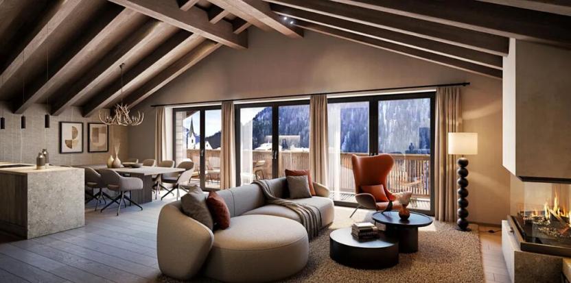 Prodej bytu 3+kk, Ischgl, Rakousko, 78 m2