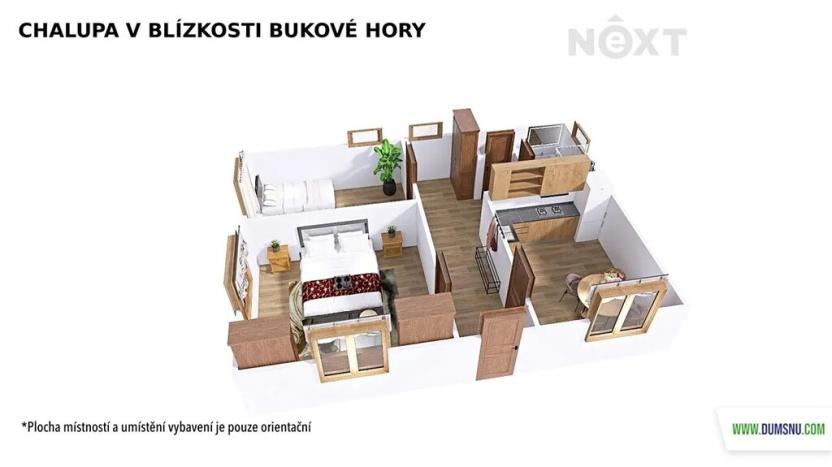Prodej chalupy, Písařov, 55 m2