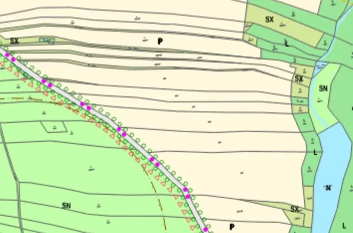 Prodej pole, Kunžak, 6900 m2