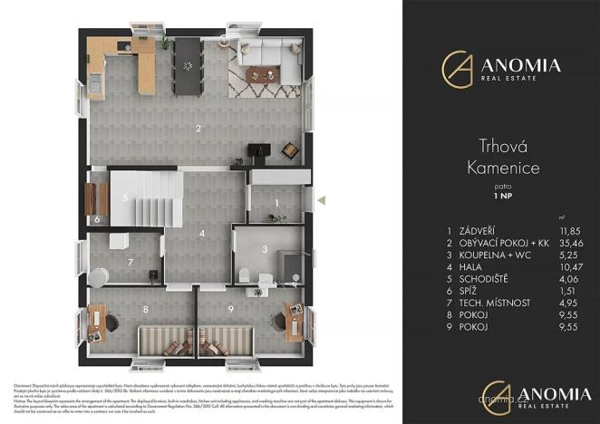 Prodej rodinného domu, Trhová Kamenice, 195 m2