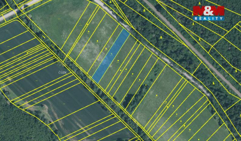 Prodej louky, Střelice, 3211 m2