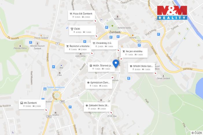 Pronájem bytu 2+kk, Žamberk, Nádražní, 95 m2