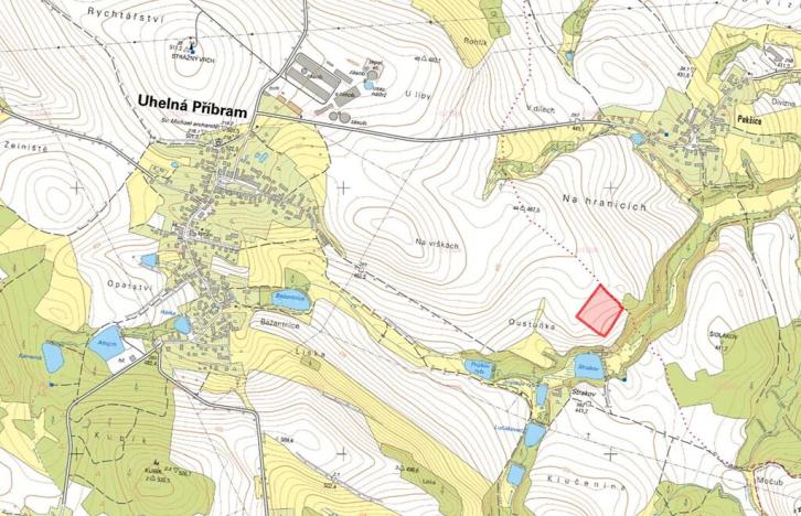 Prodej podílu pole, Uhelná Příbram, 8771 m2