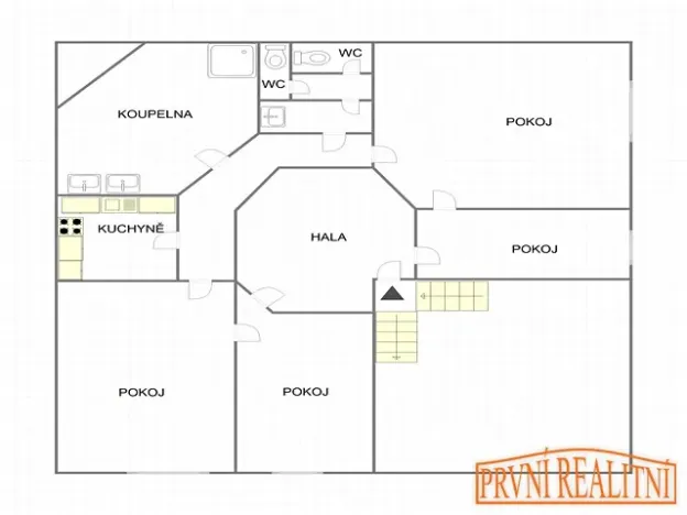 Pronájem bytu 4+1, Uherský Brod, Bří Lužů, 138 m2