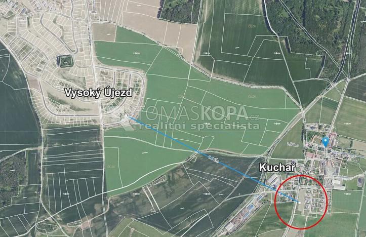 Prodej pozemku pro bydlení, Vysoký Újezd, 6994 m2