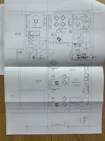 Pronájem kanceláře, Praha - Veleslavín, Křenova, 110 m2