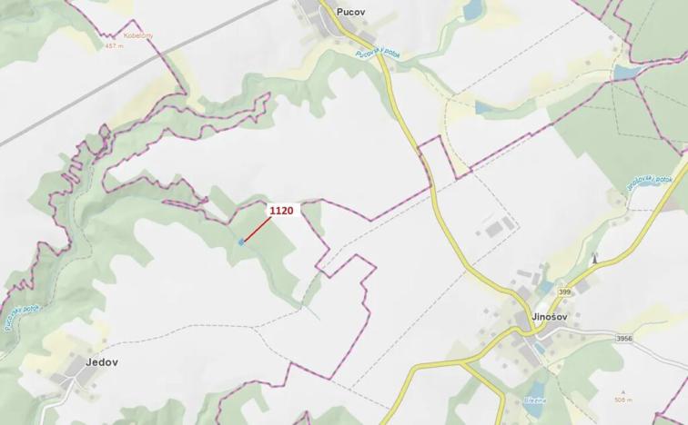 Dražba lesa, Náměšť nad Oslavou, 931 m2