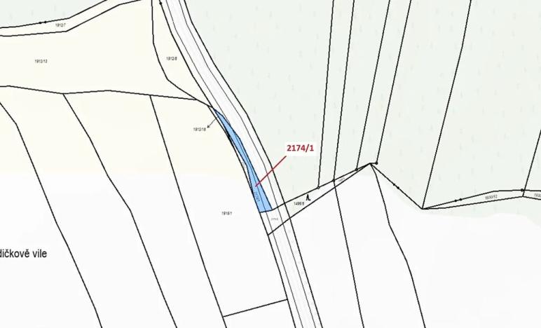 Dražba pozemku, Římov, 194 m2