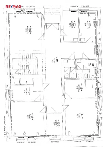 Pronájem kanceláře, Pardubice, Husova, 242 m2