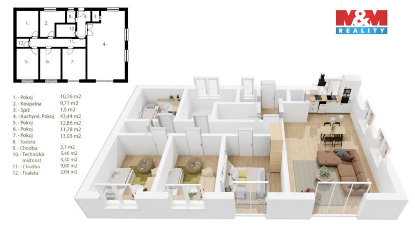 Prodej pozemku pro bydlení, Červená Voda, 2404 m2