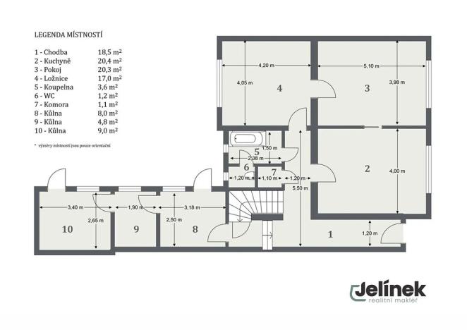 Prodej rodinného domu, Polička, Starohradská, 72 m2