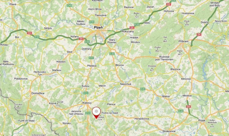 Prodej pole, Chlistov, 4212 m2