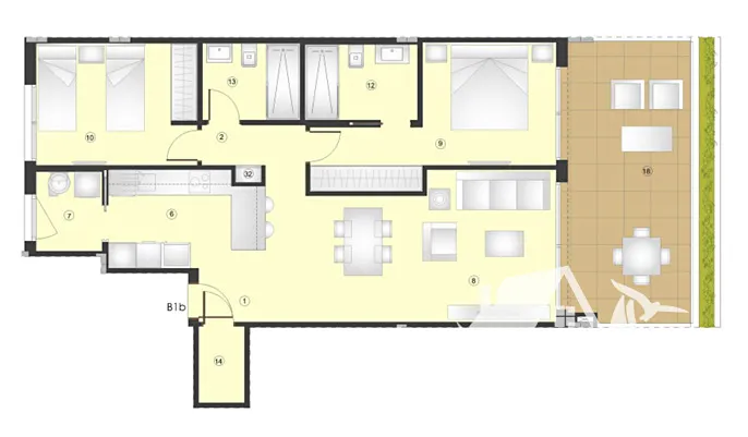 Prodej bytu 3+kk, Estepona, Španělsko, 96 m2
