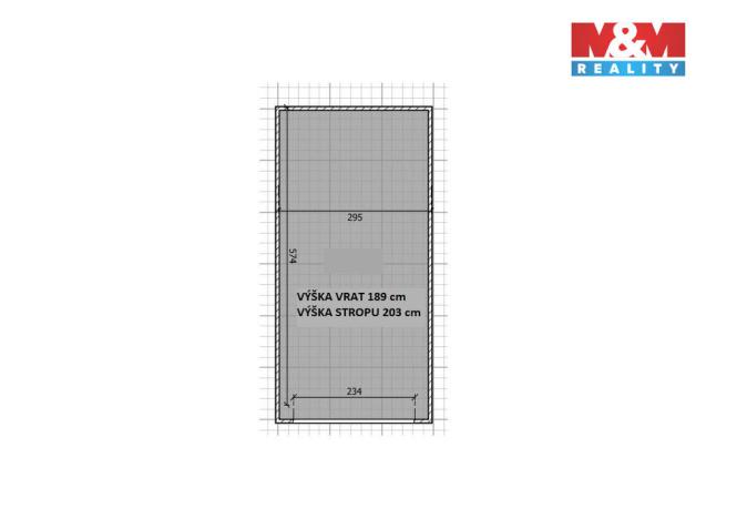Pronájem garáže, Pardubice - Bílé Předměstí, 20 m2
