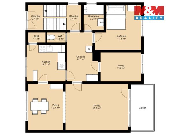 Prodej rodinného domu, Třešť, Roštýnská, 320 m2