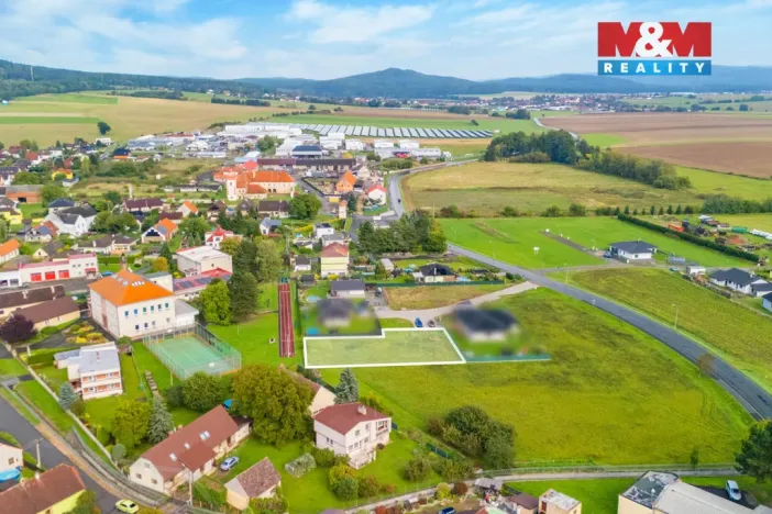 Prodej pozemku pro bydlení, Osek, 1080 m2