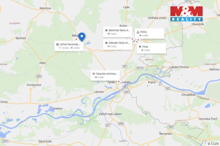 Prodej pozemku pro bydlení, Bělušice, 3662 m2