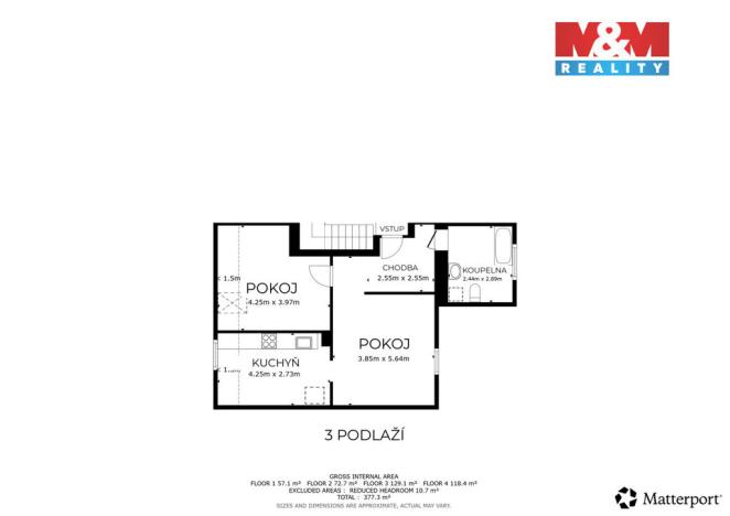 Prodej bytu 2+1, Ostrava - Koblov, Žabník, 58 m2