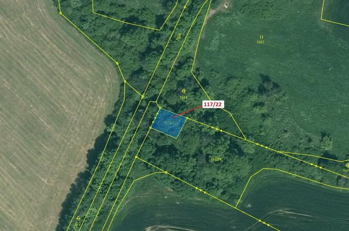 Dražba pozemku, Chvalovice, 177 m2