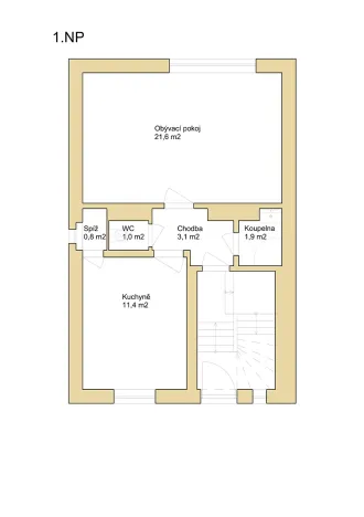 Prodej rodinného domu, Praha - Smíchov, Ke Klimentce, 160 m2