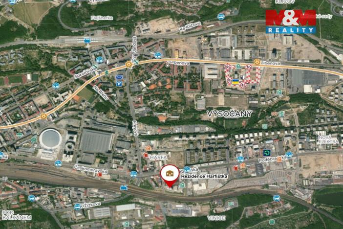 Prodej garážového stání, Praha, Čerpadlová, 20 m2